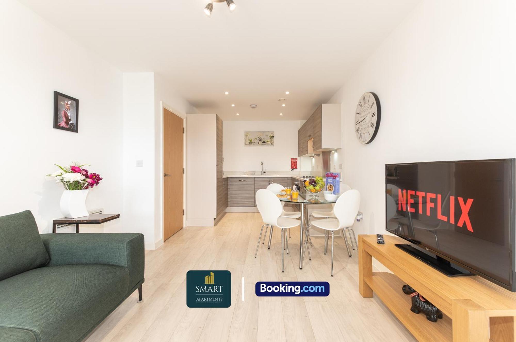 Spacious City Center Apartment By Smart Apartments Short Lets & Serviced Accommodation Apartment Southampton With Free Wifi Екстер'єр фото
