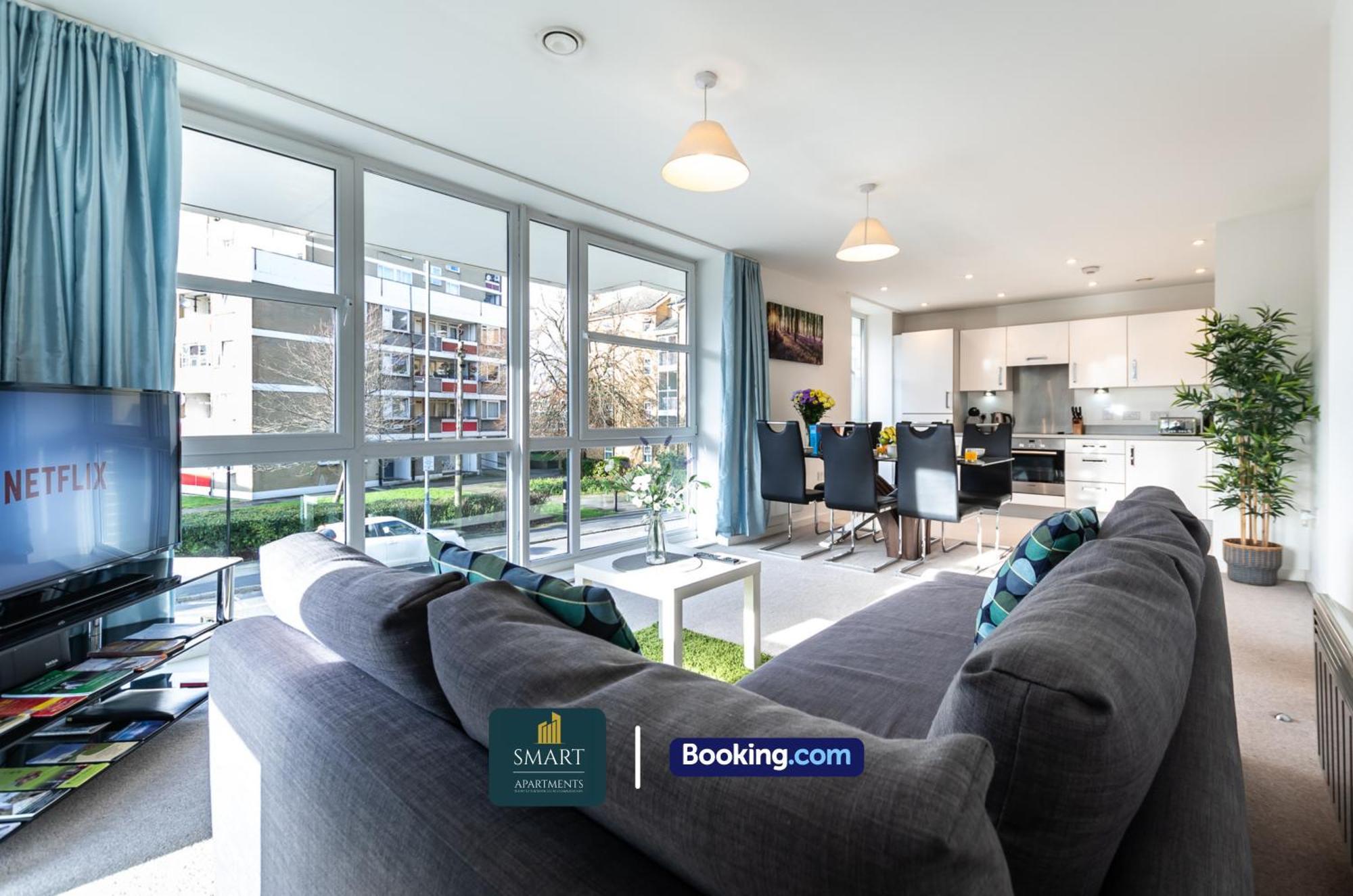 Spacious City Center Apartment By Smart Apartments Short Lets & Serviced Accommodation Apartment Southampton With Free Wifi Екстер'єр фото