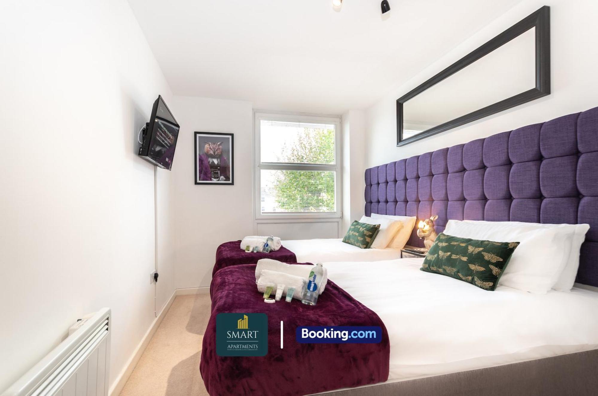 Spacious City Center Apartment By Smart Apartments Short Lets & Serviced Accommodation Apartment Southampton With Free Wifi Екстер'єр фото