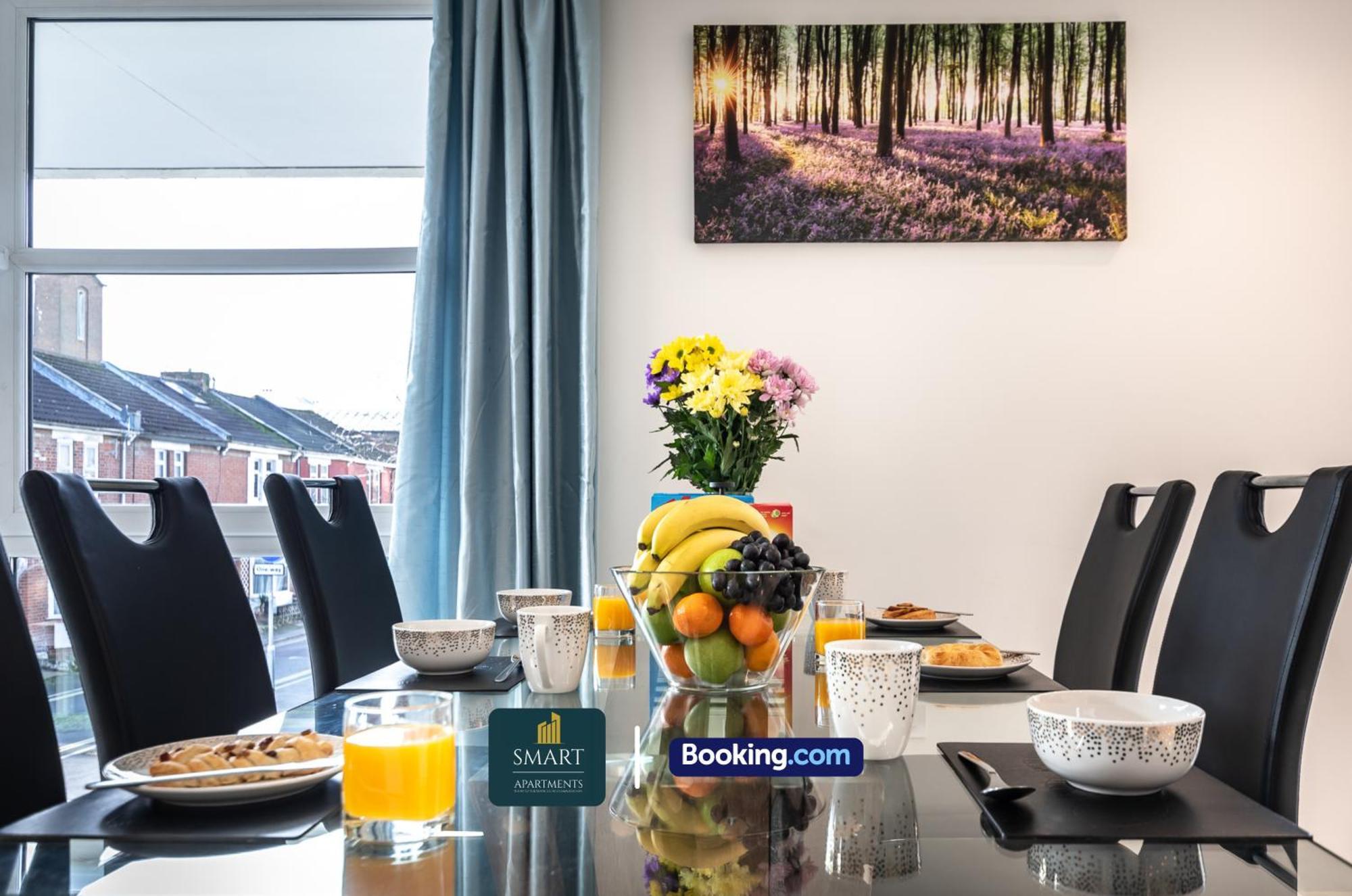 Spacious City Center Apartment By Smart Apartments Short Lets & Serviced Accommodation Apartment Southampton With Free Wifi Екстер'єр фото