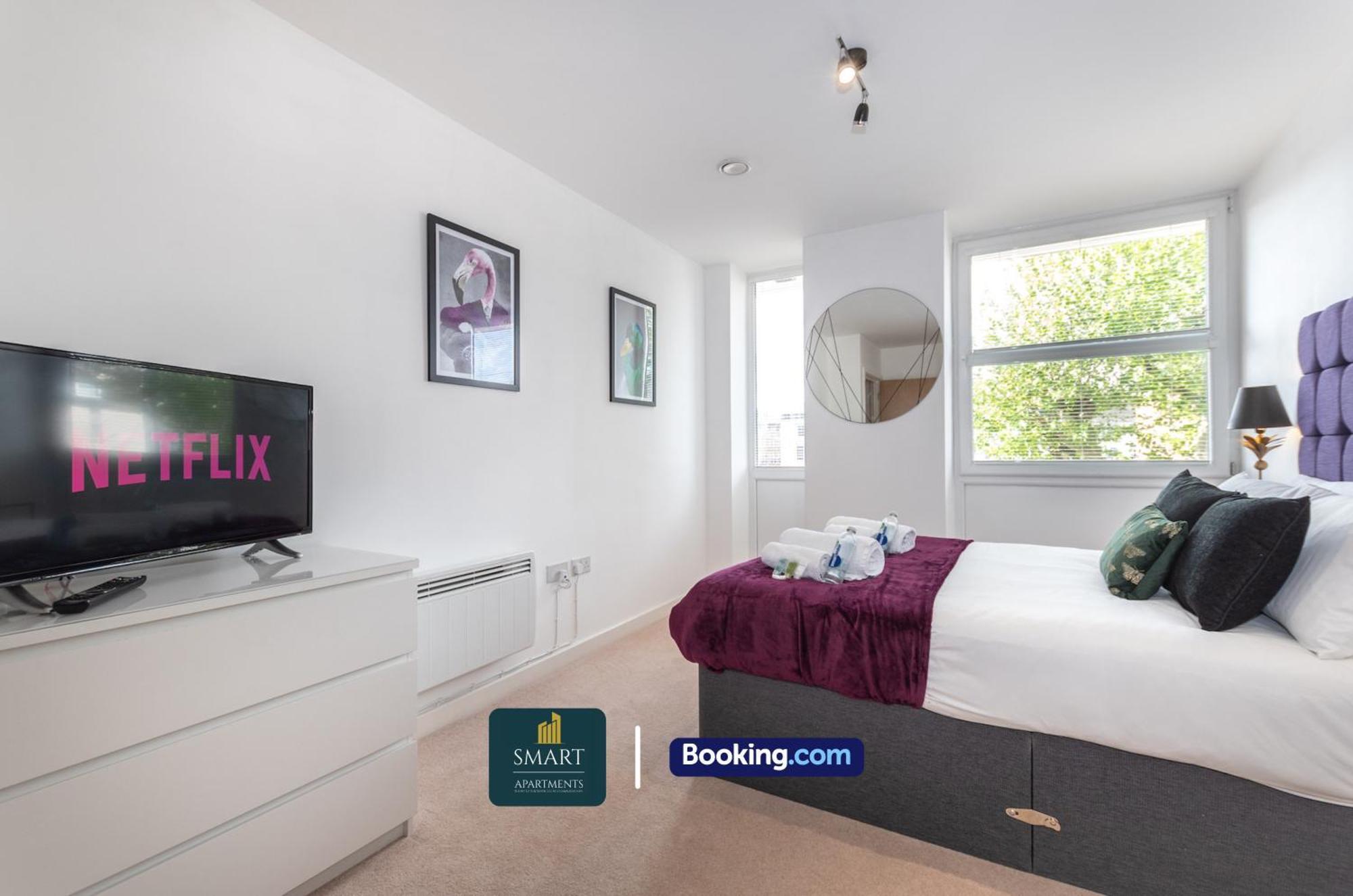 Spacious City Center Apartment By Smart Apartments Short Lets & Serviced Accommodation Apartment Southampton With Free Wifi Екстер'єр фото