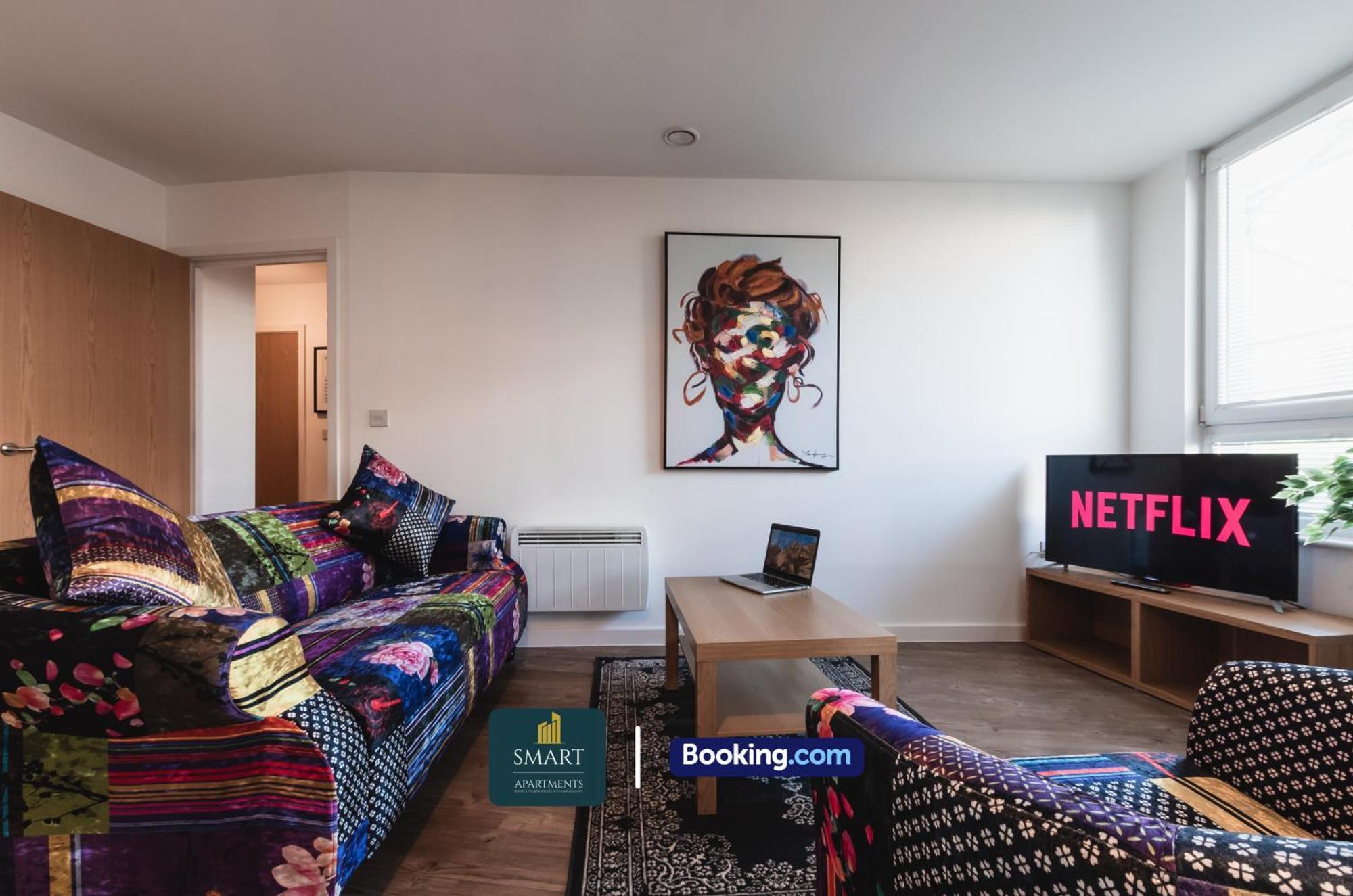 Spacious City Center Apartment By Smart Apartments Short Lets & Serviced Accommodation Apartment Southampton With Free Wifi Екстер'єр фото