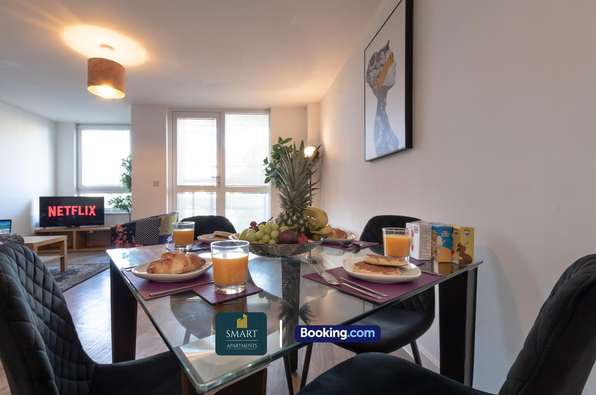 Spacious City Center Apartment By Smart Apartments Short Lets & Serviced Accommodation Apartment Southampton With Free Wifi Екстер'єр фото